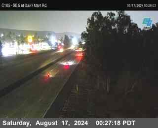 SB 5 at Dairy Mart Rd.