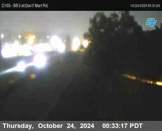 SB 5 at Dairy Mart Rd.