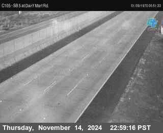 SB 5 at Dairy Mart Rd.