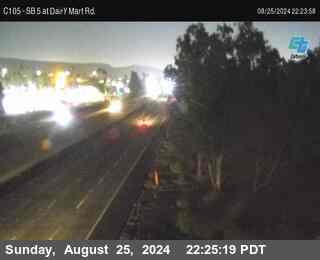 SB 5 at Dairy Mart Rd.