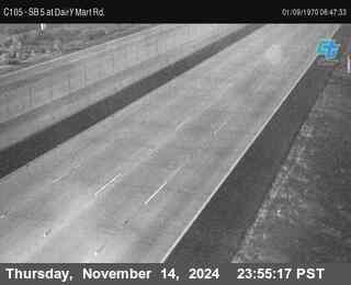 SB 5 at Dairy Mart Rd.