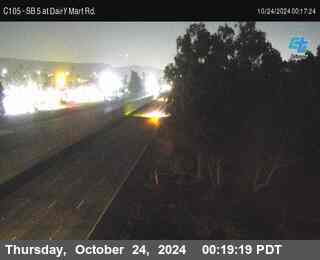 SB 5 at Dairy Mart Rd.