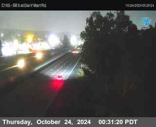 SB 5 at Dairy Mart Rd.