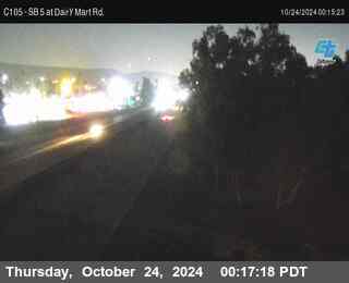 SB 5 at Dairy Mart Rd.