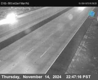 SB 5 at Dairy Mart Rd.