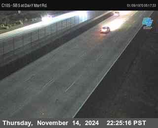 SB 5 at Dairy Mart Rd.