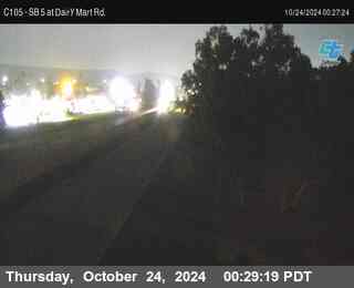 SB 5 at Dairy Mart Rd.