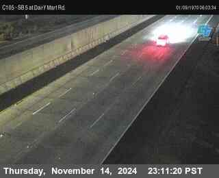 SB 5 at Dairy Mart Rd.