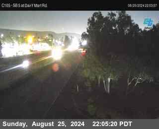 SB 5 at Dairy Mart Rd.