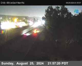 SB 5 at Dairy Mart Rd.