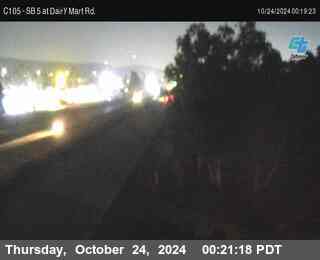 SB 5 at Dairy Mart Rd.