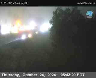 SB 5 at Dairy Mart Rd.