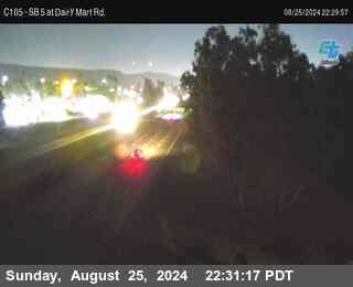 SB 5 at Dairy Mart Rd.