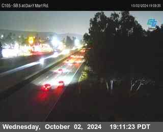 SB 5 at Dairy Mart Rd.