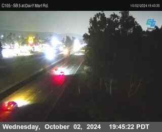 SB 5 at Dairy Mart Rd.