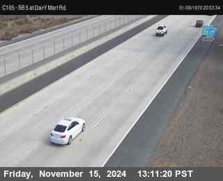 SB 5 at Dairy Mart Rd.