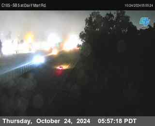 SB 5 at Dairy Mart Rd.