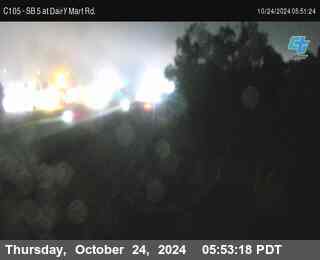 SB 5 at Dairy Mart Rd.