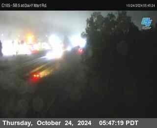 SB 5 at Dairy Mart Rd.