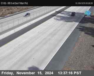 SB 5 at Dairy Mart Rd.