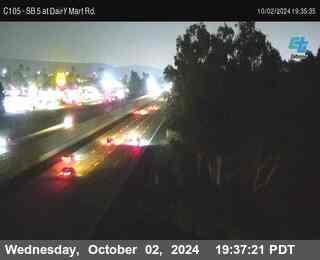 SB 5 at Dairy Mart Rd.