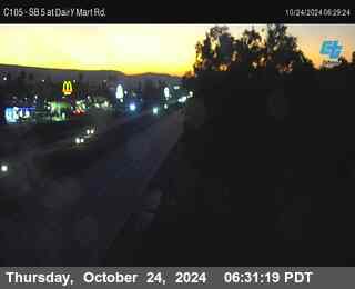 SB 5 at Dairy Mart Rd.