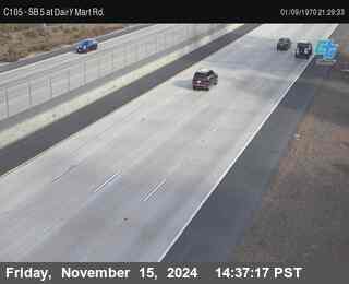 SB 5 at Dairy Mart Rd.