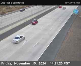 SB 5 at Dairy Mart Rd.