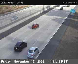 SB 5 at Dairy Mart Rd.