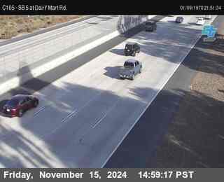 SB 5 at Dairy Mart Rd.