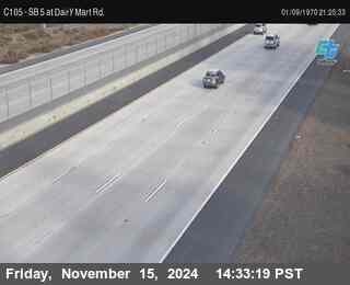 SB 5 at Dairy Mart Rd.