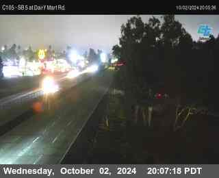 SB 5 at Dairy Mart Rd.