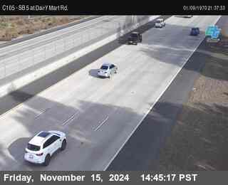 SB 5 at Dairy Mart Rd.