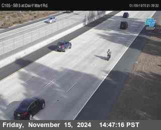 SB 5 at Dairy Mart Rd.