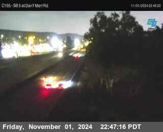 SB 5 at Dairy Mart Rd.