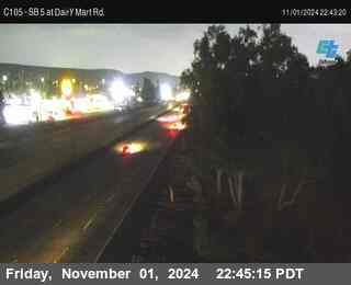 SB 5 at Dairy Mart Rd.