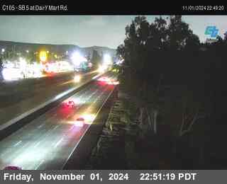 SB 5 at Dairy Mart Rd.