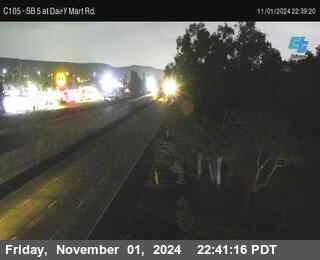 SB 5 at Dairy Mart Rd.