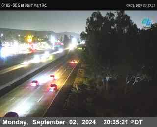 SB 5 at Dairy Mart Rd.