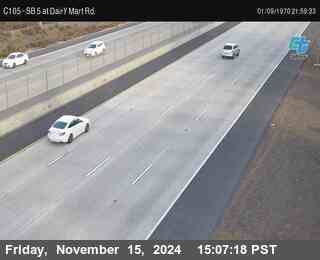 SB 5 at Dairy Mart Rd.