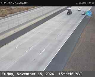 SB 5 at Dairy Mart Rd.