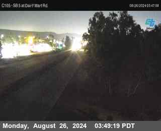 SB 5 at Dairy Mart Rd.