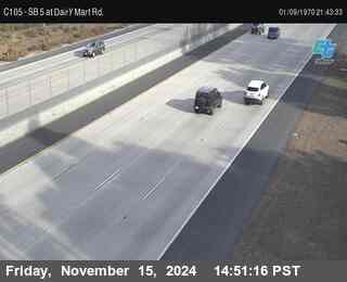 SB 5 at Dairy Mart Rd.