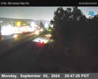 SB 5 at Dairy Mart Rd.