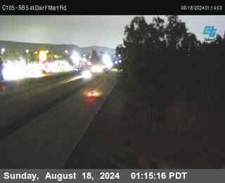 SB 5 at Dairy Mart Rd.