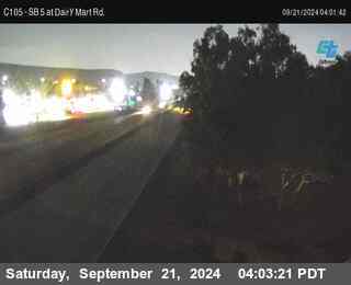 SB 5 at Dairy Mart Rd.