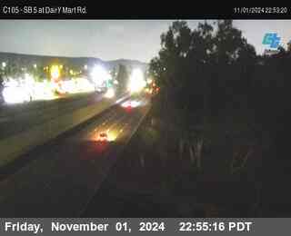 SB 5 at Dairy Mart Rd.