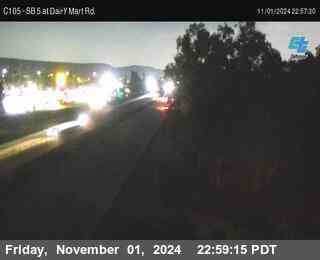 SB 5 at Dairy Mart Rd.