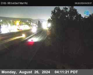 SB 5 at Dairy Mart Rd.