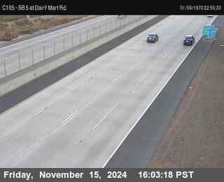 SB 5 at Dairy Mart Rd.